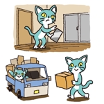boo28さんの不用品回収、ゴミ屋敷清掃のサイトに挿入する猫の画像の作成をお願いしますへの提案