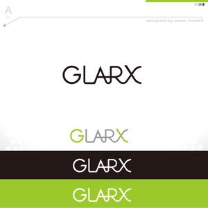 okam- (okam_free03)さんの株式会社GLARXのロゴ作成依頼への提案