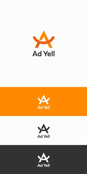 designdesign (designdesign)さんのWeb広告運用代行・HP制作会社「Ad Yell〜アドエール〜」のロゴへの提案