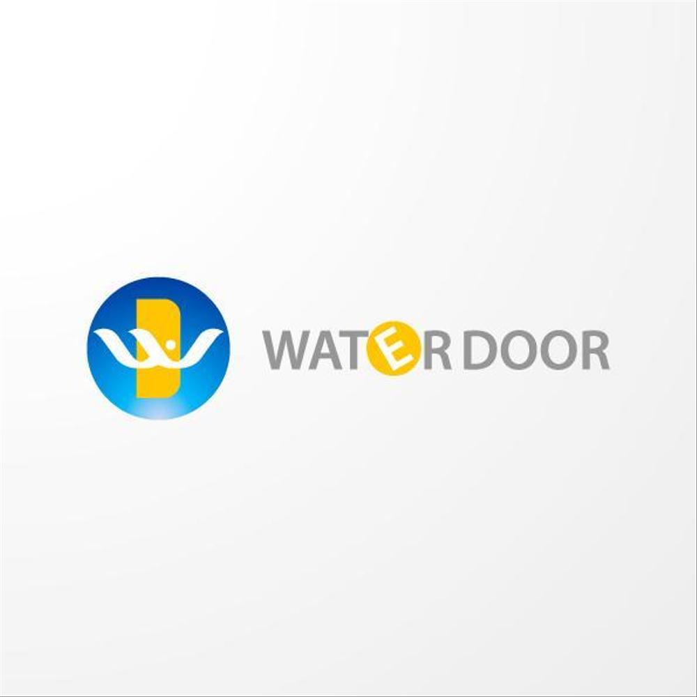 「Waterdoor」のロゴ作成