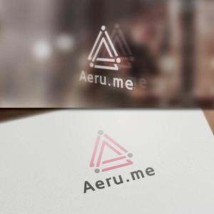 BKdesign (late_design)さんの少し憧れな人と会えるマッチングサイト「Aeru.me」のロゴへの提案