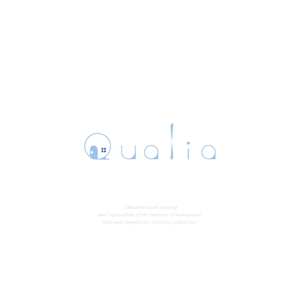 なかやま ()さんの不動産会社「株式会社Qualia(クオリア)」の社名ロゴへの提案