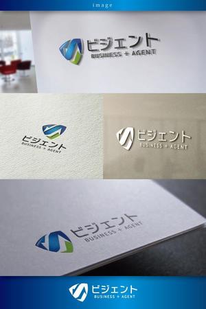 coco design (tomotin)さんのビジネスマッチングサイト「ビジェント」のロゴへの提案