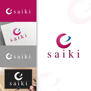 charisabse ()さんの個人プロデュース企業・メディア「saiki」のロゴへの提案