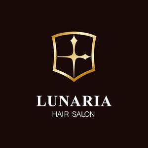 J wonder (J-wonder)さんの「LUNARIA HAIR SALON」のロゴ作成への提案