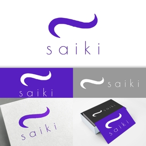 minervaabbe ()さんの個人プロデュース企業・メディア「saiki」のロゴへの提案