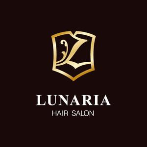 J wonder (J-wonder)さんの「LUNARIA HAIR SALON」のロゴ作成への提案