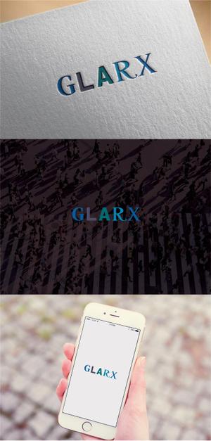 blue blues (PLANETS)さんの株式会社GLARXのロゴ作成依頼への提案