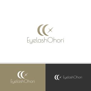 viracochaabin ()さんのまつ毛エクステサロン「EyelashOhori」(アイラッシュ大濠)のロゴへの提案