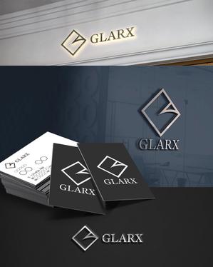 DR.DESIGN (Nakamura__)さんの株式会社GLARXのロゴ作成依頼への提案