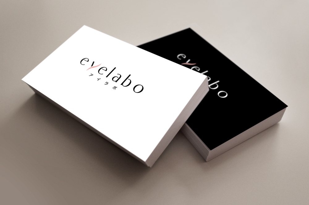 webメディア「eyelabo」のロゴ制作