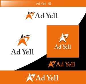 FISHERMAN (FISHERMAN)さんのWeb広告運用代行・HP制作会社「Ad Yell〜アドエール〜」のロゴへの提案