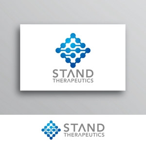White-design (White-design)さんの創薬ベンチャー「STAND Therapeutics」のロゴへの提案