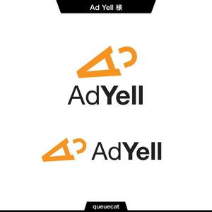 queuecat (queuecat)さんのWeb広告運用代行・HP制作会社「Ad Yell〜アドエール〜」のロゴへの提案