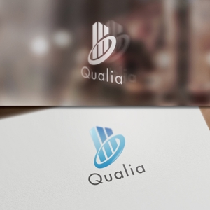 BKdesign (late_design)さんの不動産会社「株式会社Qualia(クオリア)」の社名ロゴへの提案
