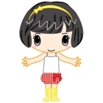 ふみ　アキラ (fumi-akira)さんの【超急募です！】大手衣料品店用POPに載せる12、3歳くらいのかわいい女の子のイラストへの提案