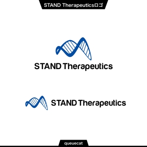 queuecat (queuecat)さんの創薬ベンチャー「STAND Therapeutics」のロゴへの提案