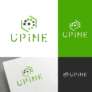 venusable ()さんの新会社「UPiNE」のロゴ、アイコン制作への提案