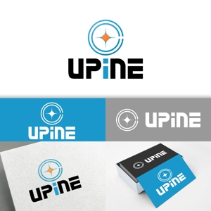 minervaabbe ()さんの新会社「UPiNE」のロゴ、アイコン制作への提案