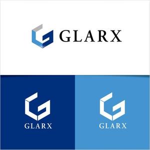 アンバー (AmberDESIGN)さんの株式会社GLARXのロゴ作成依頼への提案