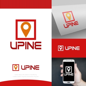 fortunaaber ()さんの新会社「UPiNE」のロゴ、アイコン制作への提案