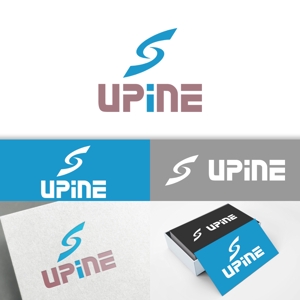 minervaabbe ()さんの新会社「UPiNE」のロゴ、アイコン制作への提案