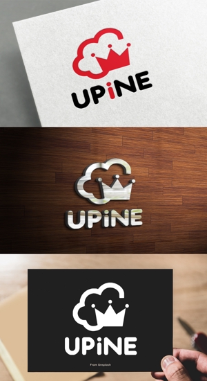 athenaabyz ()さんの新会社「UPiNE」のロゴ、アイコン制作への提案