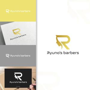 charisabse ()さんの個人経営のbarber shop[Ryuno’barbers]のロゴ制作への提案