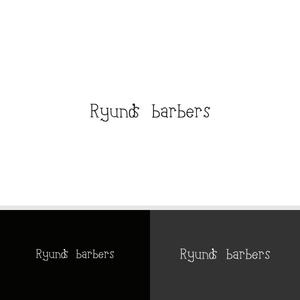 viracochaabin ()さんの個人経営のbarber shop[Ryuno’barbers]のロゴ制作への提案