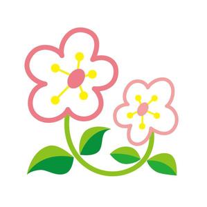 adachi (Ryuki5)さんのベビーバスポンチョに刺繍する「花」を使ったイラストへの提案