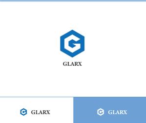 動画サムネ職人 (web-pro100)さんの株式会社GLARXのロゴ作成依頼への提案