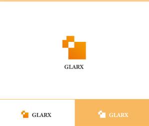 動画サムネ職人 (web-pro100)さんの株式会社GLARXのロゴ作成依頼への提案