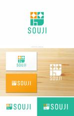 YD (yamana_design)さんの清掃ボランティア団体「SOUJI」のロゴ、アイコン制作への提案