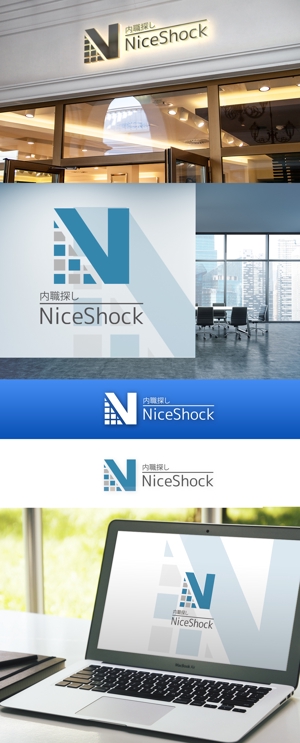 NJONESKYDWS (NJONES)さんのポータルサイト「内職探し【NiceShock】」のロゴ作成への提案