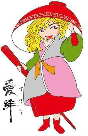 mightymamaさんの店舗名「会津・喜多方らーめん愛絆（すずな）」らーめんのキャラクターデザインへの提案