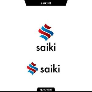 queuecat (queuecat)さんの個人プロデュース企業・メディア「saiki」のロゴへの提案