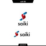 queuecat (queuecat)さんの個人プロデュース企業・メディア「saiki」のロゴへの提案