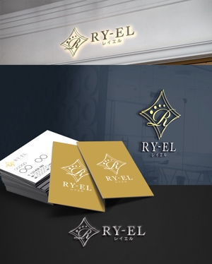 D.R DESIGN (Nakamura__)さんのエステサロン 店名ロゴマーク  「RY-EL」レイエルと読みますへの提案