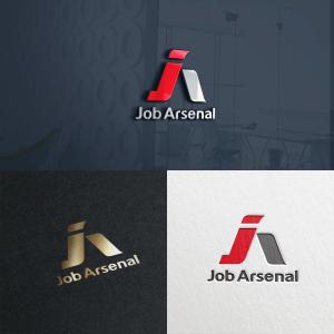 utamaru (utamaru)さんの人材会社　「Job Arsenal」のロゴです。への提案