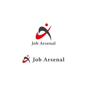 Yolozu (Yolozu)さんの人材会社　「Job Arsenal」のロゴです。への提案