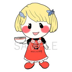 カナタ (kanata__4312)さんの店舗名「会津・喜多方らーめん愛絆（すずな）」らーめんのキャラクターデザインへの提案