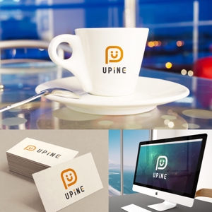 waku-g (waku-g)さんの新会社「UPiNE」のロゴ、アイコン制作への提案