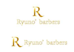 ando (k-and)さんの個人経営のbarber shop[Ryuno’barbers]のロゴ制作への提案