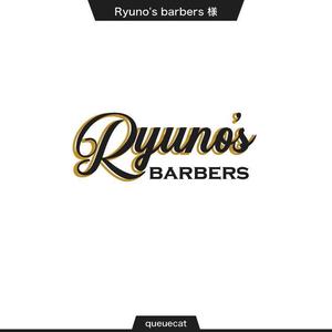 queuecat (queuecat)さんの個人経営のbarber shop[Ryuno’barbers]のロゴ制作への提案