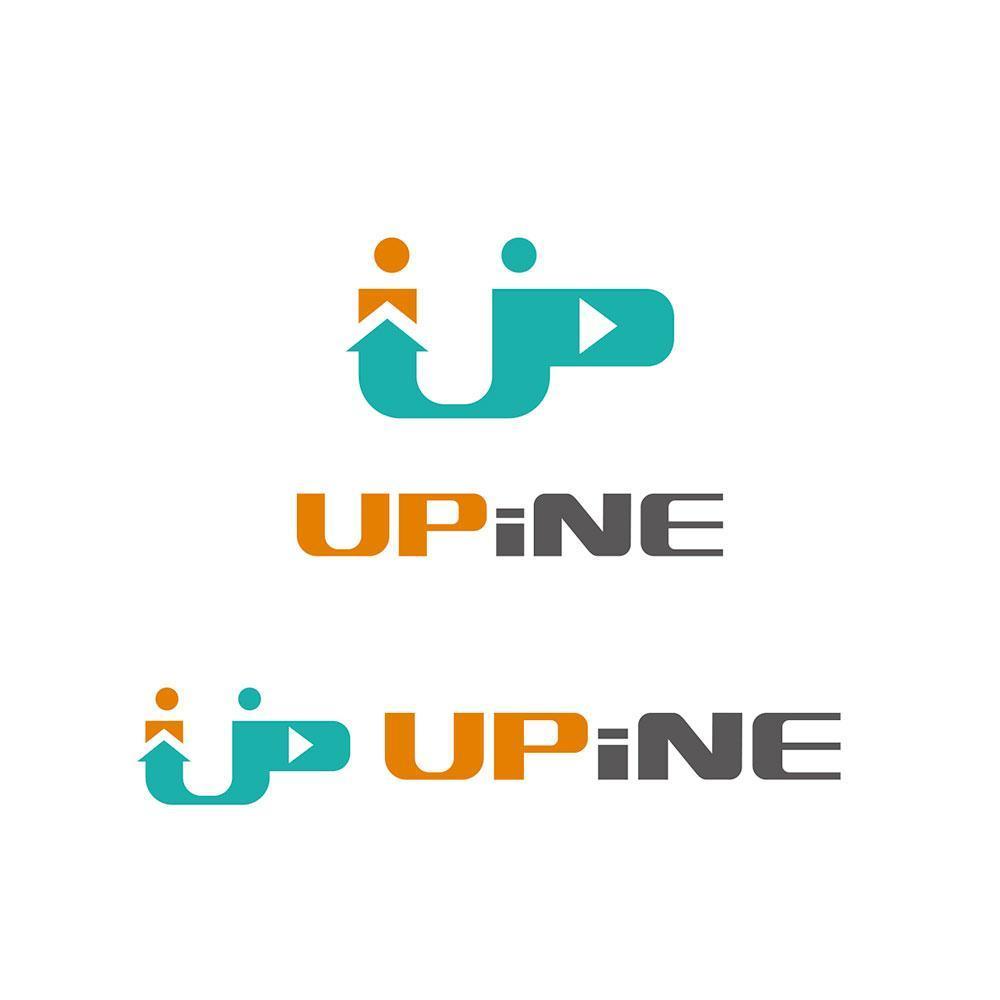 新会社「UPiNE」のロゴ、アイコン制作