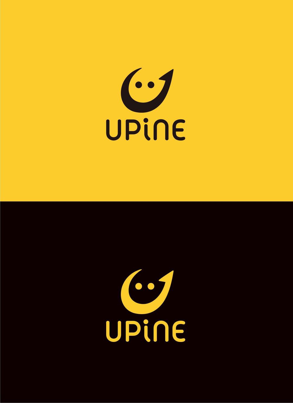 新会社「UPiNE」のロゴ、アイコン制作