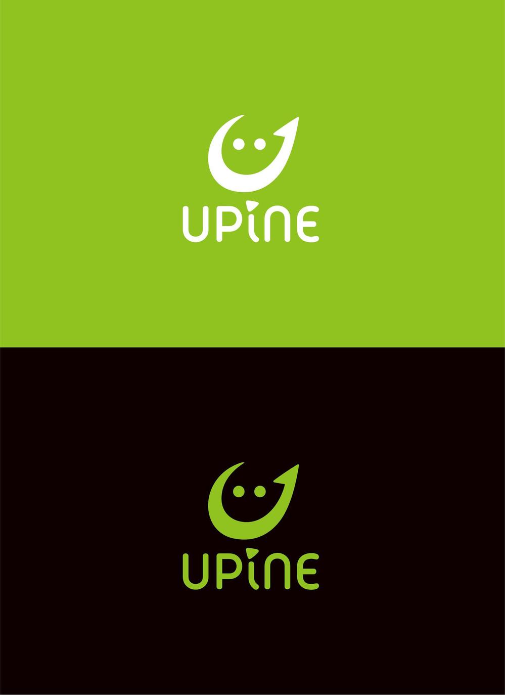 新会社「UPiNE」のロゴ、アイコン制作