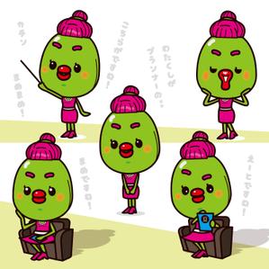tell_mokichi (tell_mokichi)さんの豆のキャラクターデザインへの提案