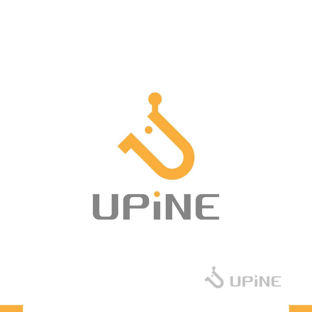 新会社「UPiNE」のロゴ、アイコン制作