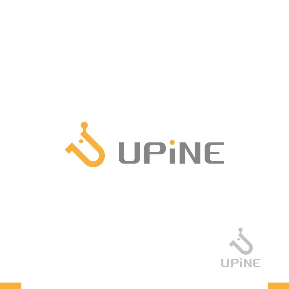 新会社「UPiNE」のロゴ、アイコン制作